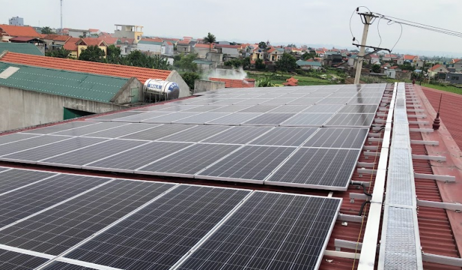 HỆ THỐNG 32.8KWP - YÊN KHÁNH